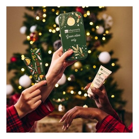 Scrigno - Crema mani Fitocheratina e Limone + Limetta Bosco d'inverno