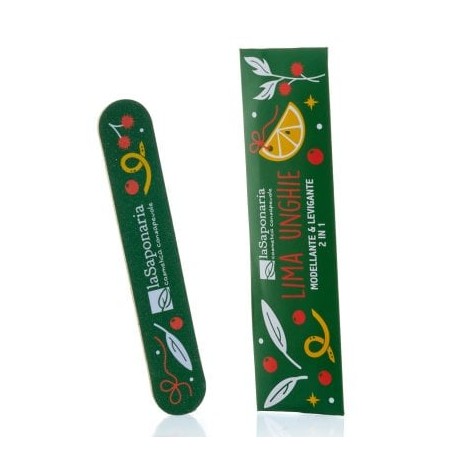 Limetta unghie 2 in 1 - Bosco d'inverno